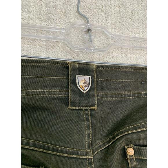 Kuhl Pants Mens 32 x 34 Brown Vintage Patina Dye Denim Easy Rydr Legendary - Picture 4 of 11